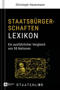 Buchcover Staatenlos: Staatsbürgerschaften Lexikon