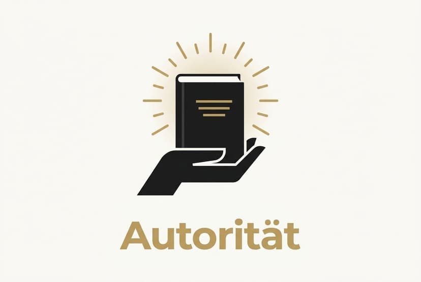 Unternehmer hält sein eigenes Fachbuch als Autoritätsinstrument für die eigene Personenmarke in der Hand