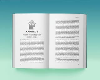 Kapitelanfang mit Ornament, Initialzeile und Seitenzahlen